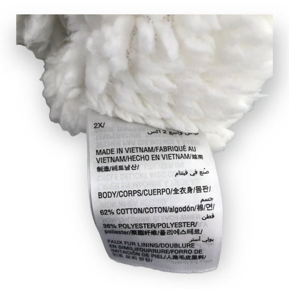 Ideology Women's Plus Size 2X Fleece Lined Hooded Jacket Stormy Heather Gray NWT - Picture 5 of 6